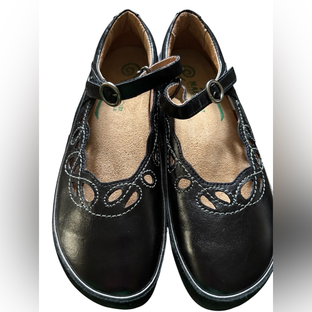 Naot Black‎ Sandels with Cutout Design